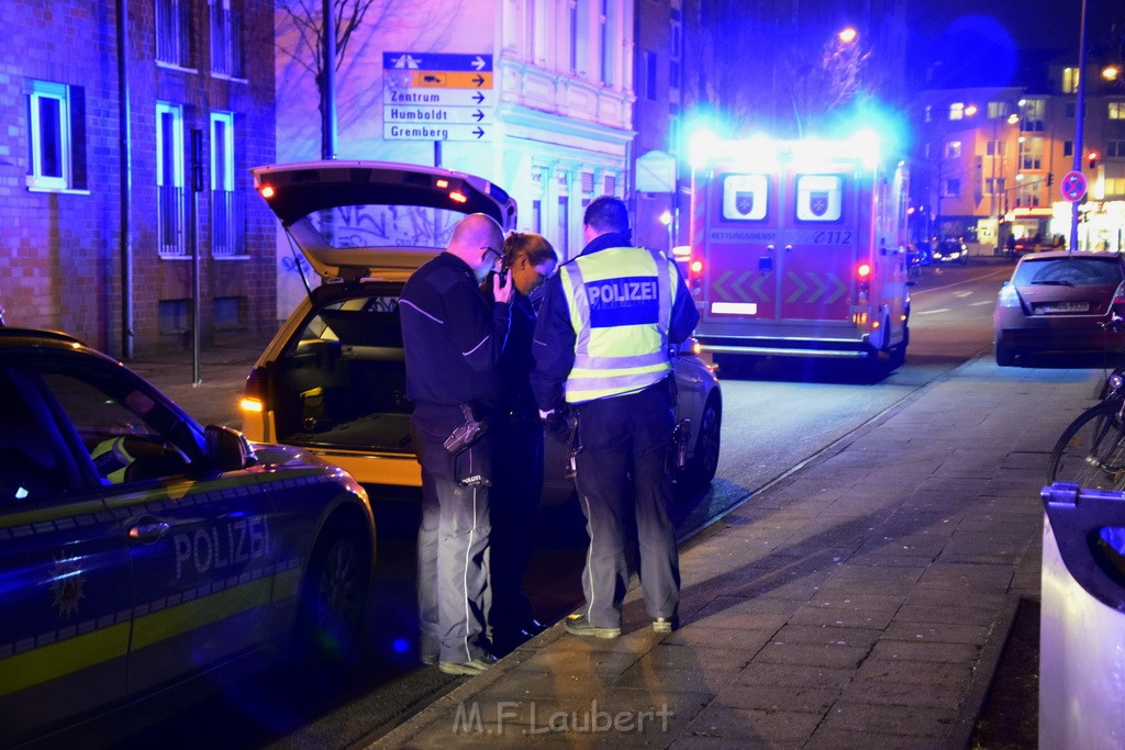 Raubueberfall Taxi Koeln Kalk Arcarden Vietorstr P12.JPG - Miklos Laubert